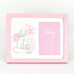 happy homewares love you so much marie and duchess aristocats 4" x 6" photo frame - perfect for children, new-born baby or baby shower event - officially licensed