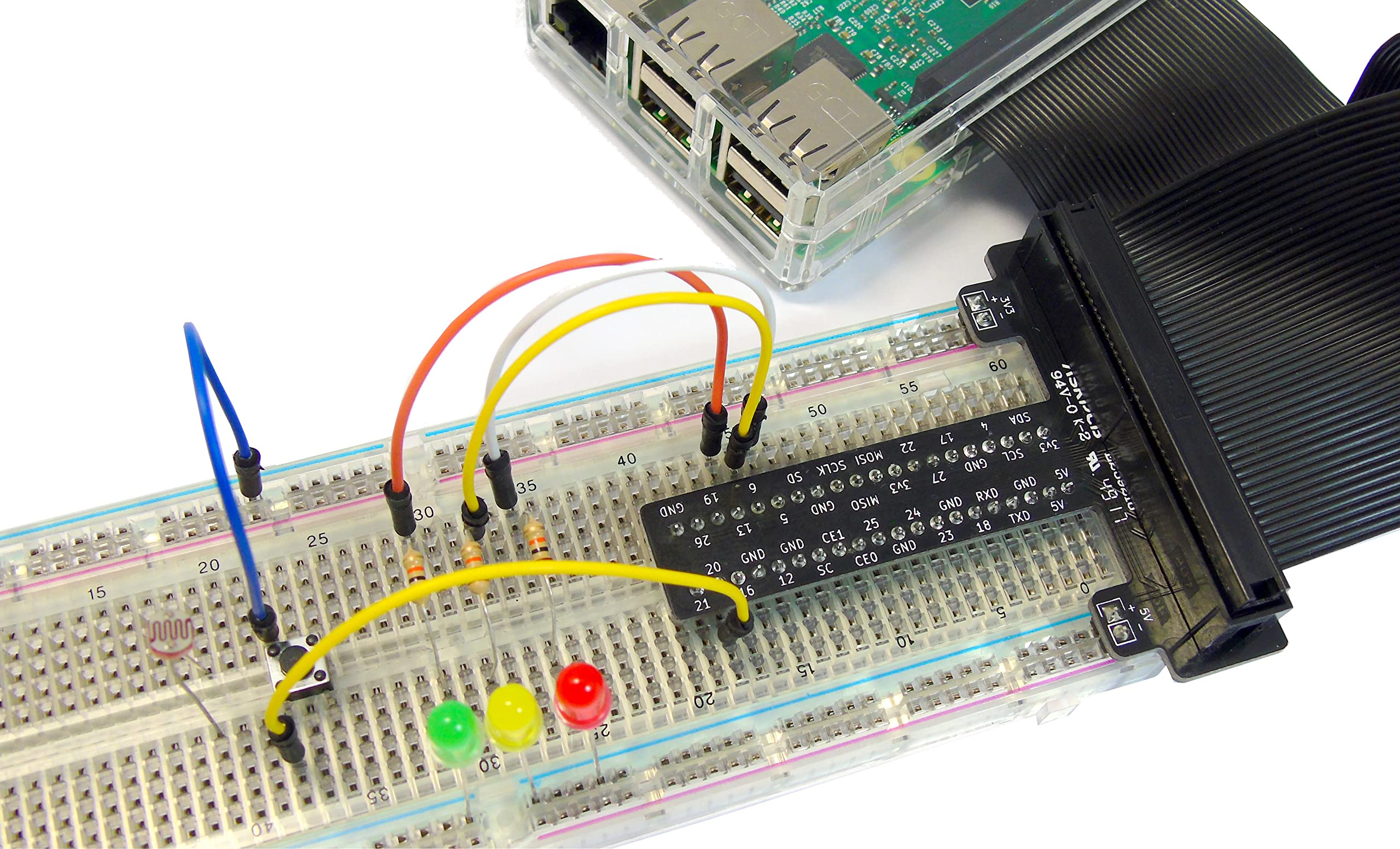 multicomp PRO Breakout Board, GPIO Breakout Board for Raspberry Pi, with Cable