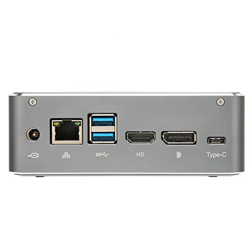 lonuo Mini PC Desktop, Multi Port SODIMM RAM Mini PC I7 1165G7 for Digital Signage for Media Centers for Home (US Plug)