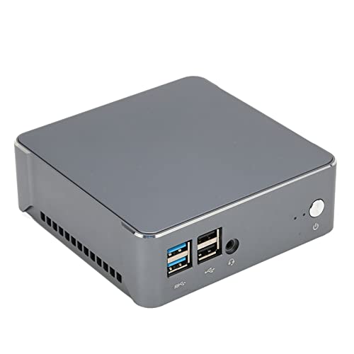 lonuo Mini PC Desktop, Multi Port SODIMM RAM Mini PC I7 1165G7 for Digital Signage for Media Centers for Home (US Plug)