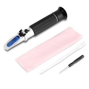 soobu Alcohol 0-80% Handheld Alcohol Refractometer, Alcohol Tester, Wine Tester, Wine Rice Wine for Testing Distilled Beverages