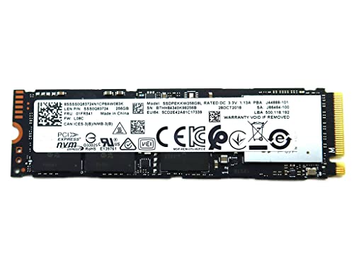 Solid State Drive SSS0Q63724 8SSSS0Q63724 Compatible Replacement Spare Part for Intel 760P SSDPEKKW256G8L 256GB M.2 2280 NVMe PCI Express Gen3 x4 SSD