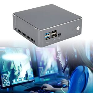 lonuo Mini PC Desktop, Multi Port SODIMM RAM Mini PC I7 1165G7 for Digital Signage for Media Centers for Home (US Plug)