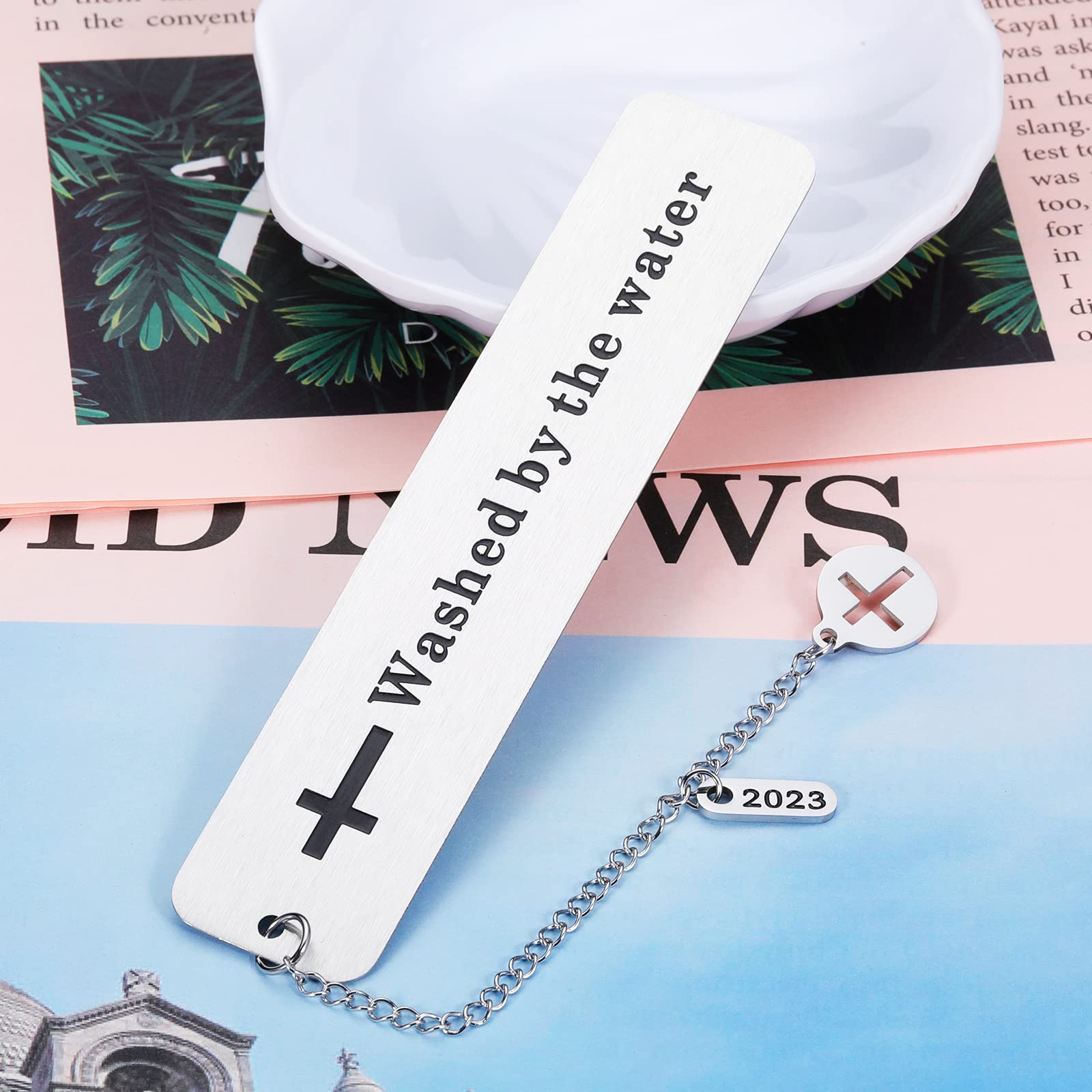 Baptism Gifts for Girl Boys Religious Bookmarks for Women Men First Communion Christening Gifts for Goddaughter Godson Godchild Baby Girl Adult Baptism Gifts for Him Her Friends Catholic Gifts