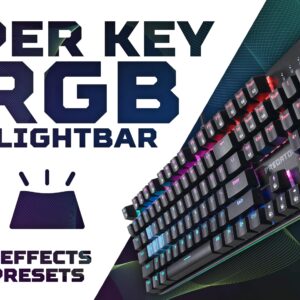 acer Predator Aethon 303 Wired Gaming Keyboard-Kailh Blue Mechanical Switches|RGB Illuminated Keyboard|12 Backlight Effects|5 Pre-Set Gaming Modes & 3 Sidelight Effects|100% Anti-Ghosting,(Pack of 1)