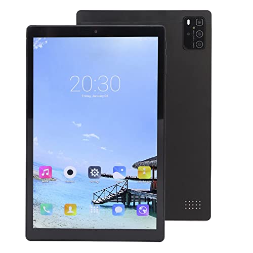 Jaerb Tablet PC, 8 Core CPU 2GB RAM 32GB ROM 2.4G 5G Dual Band 10in Tablet for Students (US Plug)