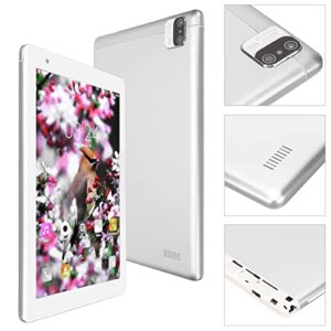 Liyeeo 8.0 Inch Tablet, 8 Inch IPS Display Dual Cameras Portable Tablet for Home for Travel (US Plug)