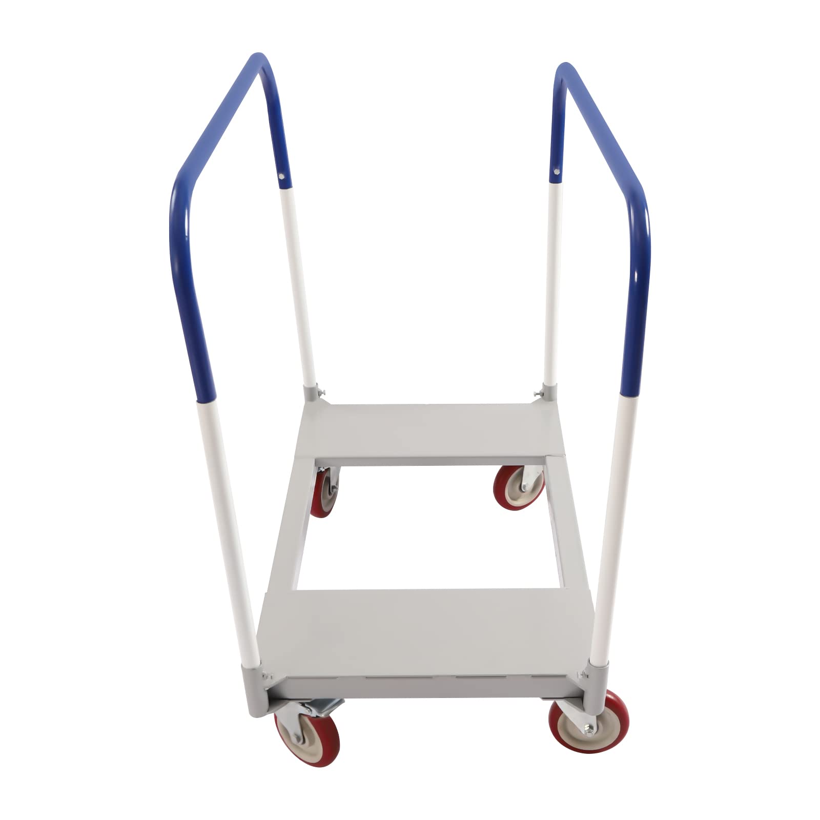 Panel Cart Dolly, 20" W x 35" H Panel Truck Cart with Steel Frame, Heavy Duty Platform Truck Cart with 1500 lbs Capacity and 5 inch Casters for Factory Warehouses, Garage, Workshop (35 x 20 in)