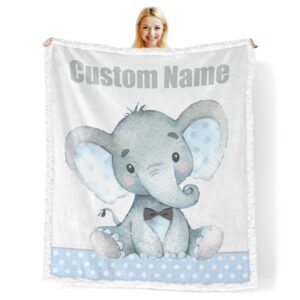 bonim customized baby blanket with name personalized baby blanket personalized baby blankets for boys best gift for baby custom throw blanket for couch/bed 30"x40"