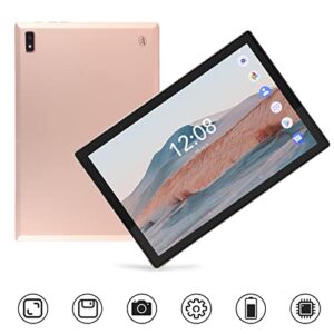 lennis 10.1in HD Tablet, for Android 8.0 Dual SIM Dual Standby Dual Cameras 100‑240V 3GB 64GB Tablet PC for Work (US Plug)