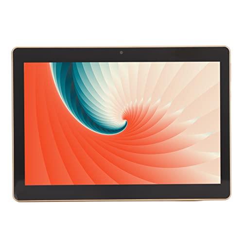 lennis Tablet, 10.1 Inch 1960x1080 IPS Octa Core CPU Processor Black 6G RAM 128G ROM 10.1 Inch Tablet for Travel for Home (US Plug)