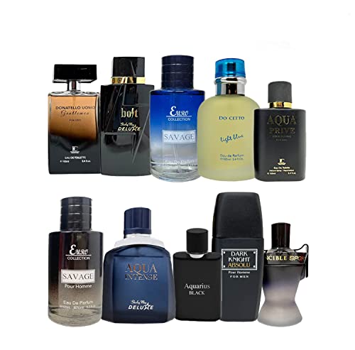 Tokuyo Men Perfume Eau de Toilette Natural Spray Men Cologne Masculine Scent 3.4 Fl Oz/100ML(Random 3 Packs)