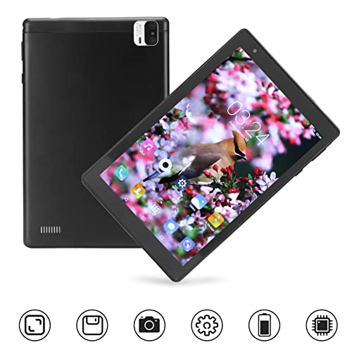 Cryfokt Portable Tablet, 5G Dual Band WiFi Long Battery Life 8.0 Inch Tablet Dual (US Plug)