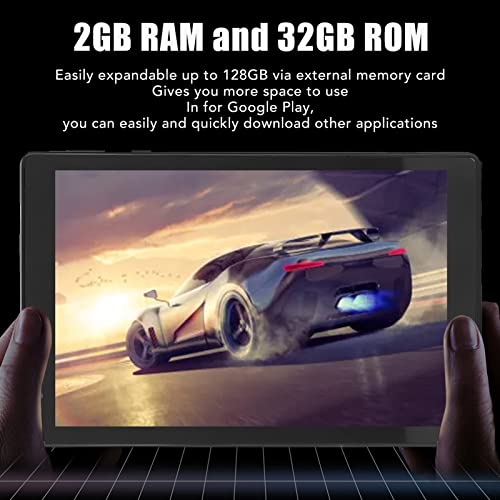 Cryfokt Portable Tablet, 5G Dual Band WiFi Long Battery Life 8.0 Inch Tablet Dual (US Plug)