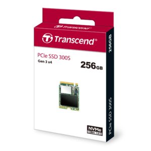 Transcend TS256GMTE300S 256GB M.2 PCIe Gen3x4 2230 NVMe Internal SSD with Speeds up to 2,000MB/s