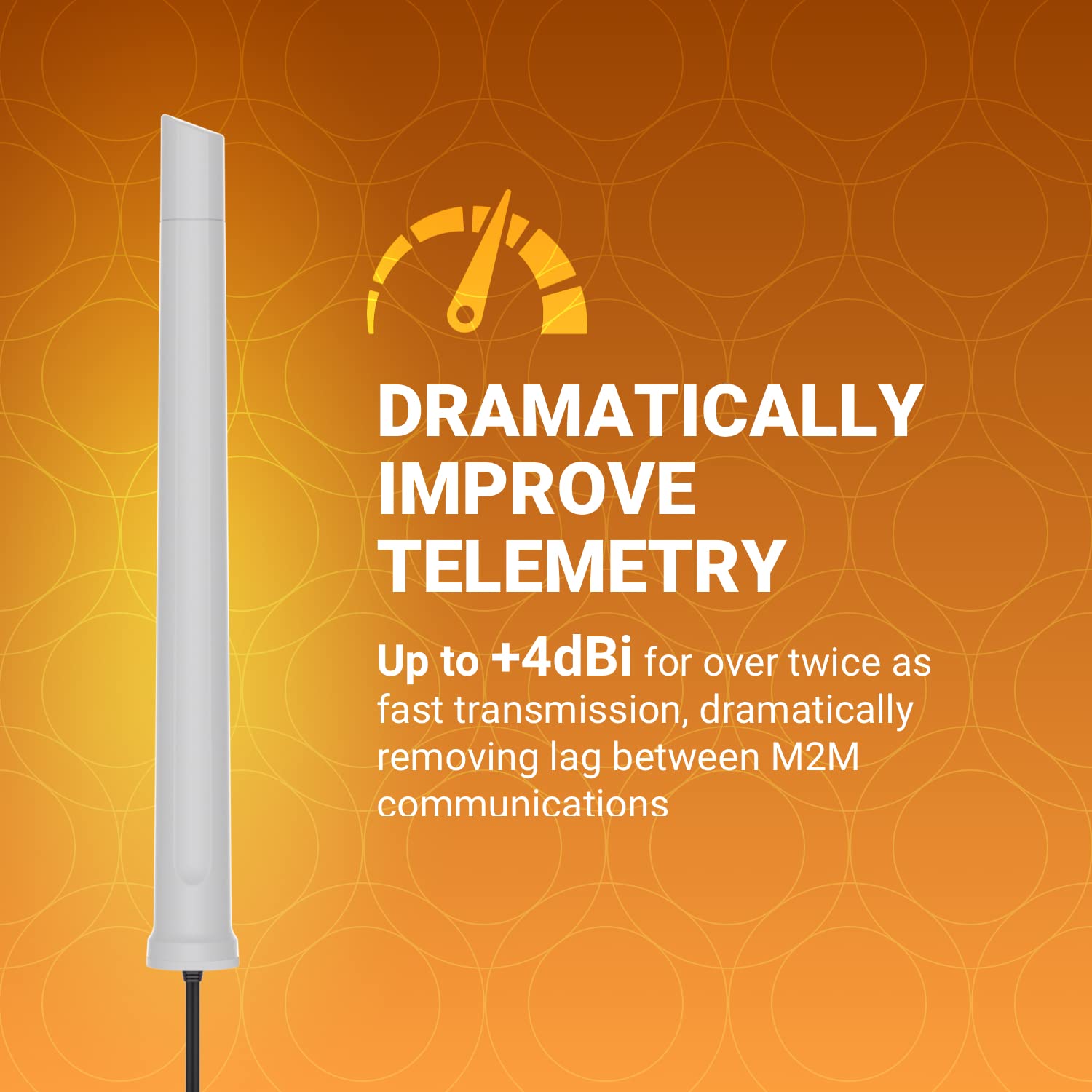 Poynting OMNI-600 Wideband Omni-Directional Antenna | 2x2 Mimo | 5G Ready | 4G LTE | 617-3800 MHz | 6.2 dBi