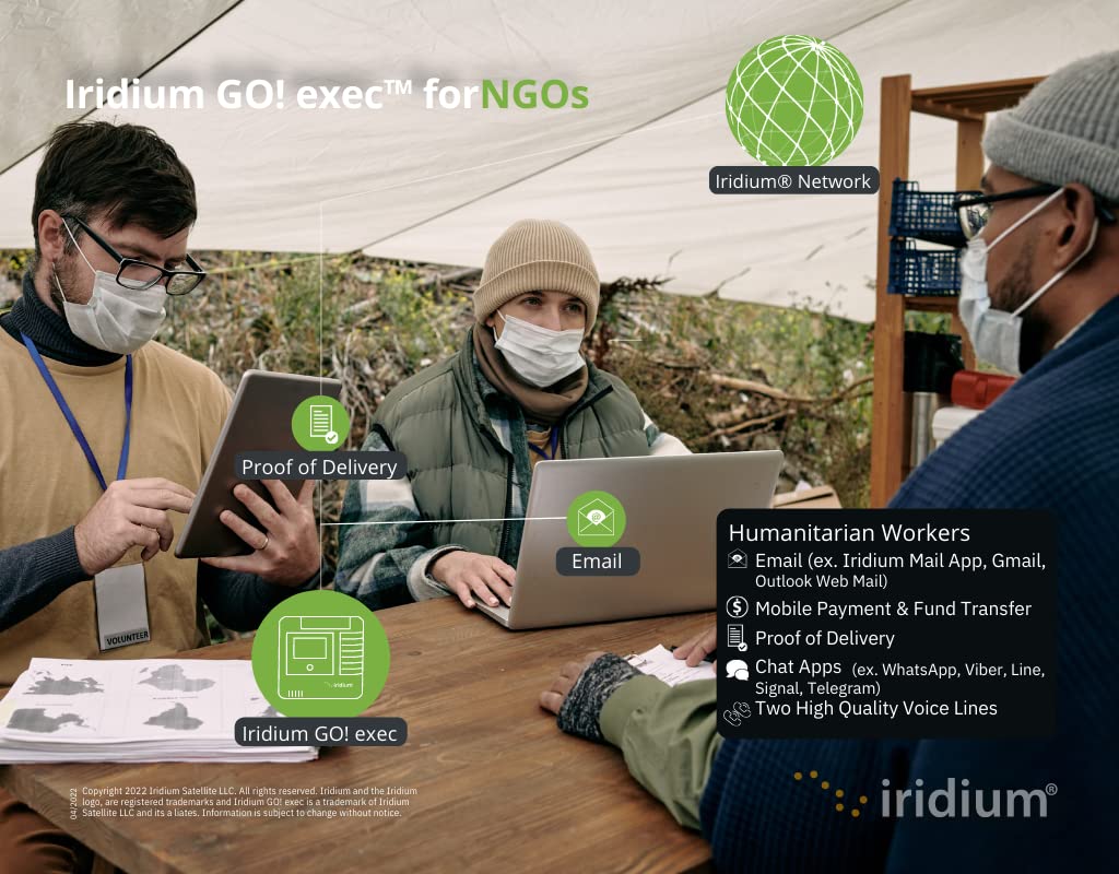 Iridium GO! Exec Satellite WiFi Hotspot