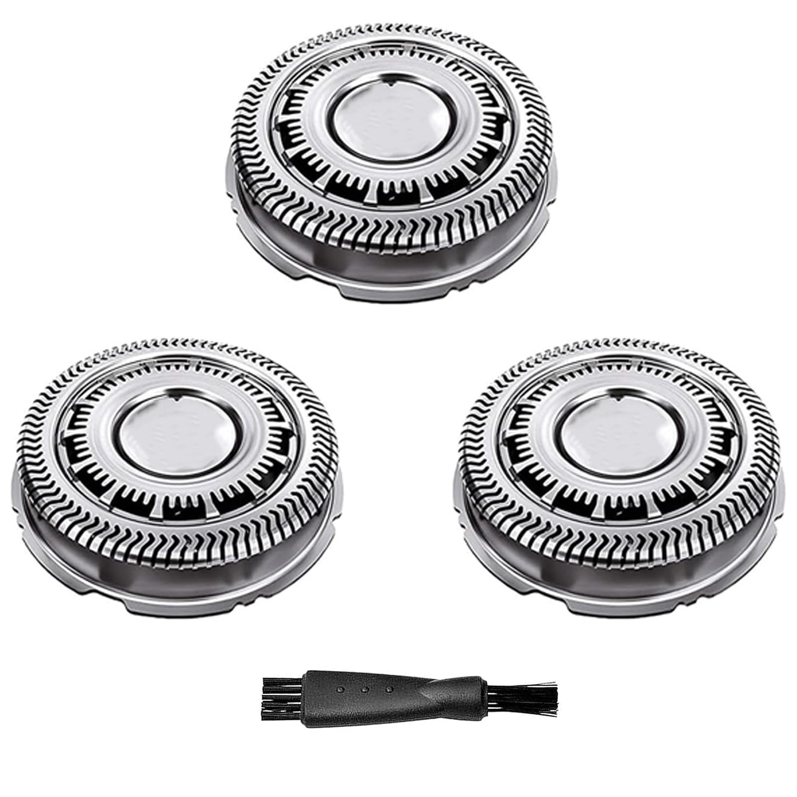 Suleto SH60/72 Replacement Heads Compatible with norelco Series 6000 Electric Shaver, SH60 Razor Head for Series 6000 Shaver S6810, S6820, S6850, S6880/81 S6810, Sh60 Shaving Replacement Heads