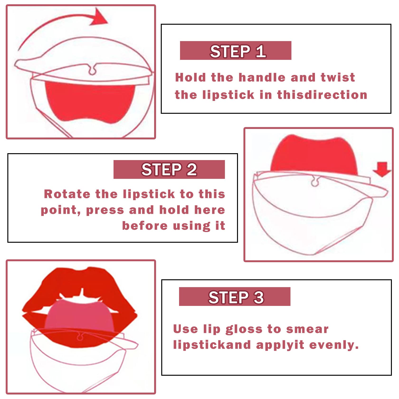 ZHISHUDL Matte Nude Lipstick Lazy Lipstick Lazy Lip Stick,Long Lasting High Pigmented Non Stick Cup Lip Shape Lipsticks,Easy to Color Lazy Lip Makeup - 05 Honey Peach