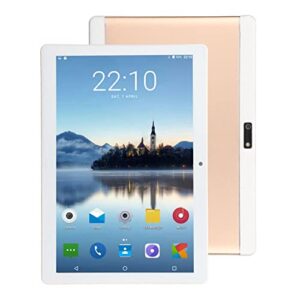 lennis Tablet, Tablet Computer Dual SIM 10in 2GB 32GB RAM Octa Core Processor for Office for Home (US Plug)