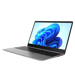 laptop computer, 100-240v high performance processor 15.6in laptop 2k resolution for home (16+512g us plug)