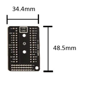 MBSS Nano V3 Breakout Board/Shield MKI 2 Pack for use with Arduino Nano V3