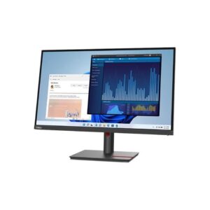 Lenovo ThinkVision T27p-30 27" Class Webcam 4K UHD LCD Monitor - 16:9 - Black