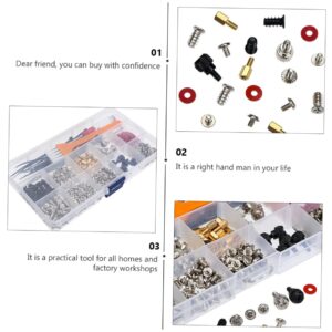 KOMBIUDA 2 Sets Computer Screw Computer Installation Kit Tablet Holders Screws for Assembling Computer Tablet Kickstand Washer Stand Screws Bolts for Computer Steel Shell Repair kit