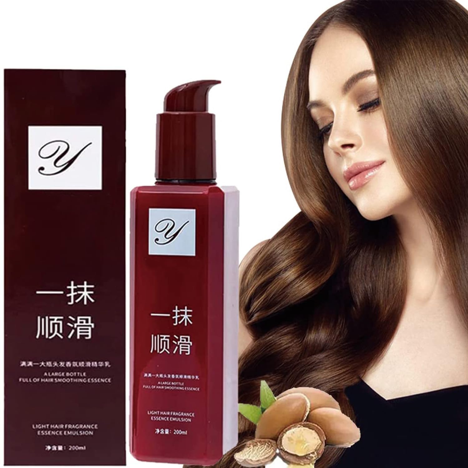 Rednow Nourishing Hair Conditioner,Hair Smoothing Leave-in Conditioner,A Touch of Magic Hair Care,Deep Conditioning Treatment for Dry Damaged Hair Moisturizer (1 PC)