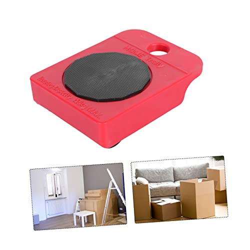 CUBTOL 6 pcs Heavy Multi-Wheel Moving Move Safe Furniture Easy Mover Appliance Plate Slider to Wheel Small and Movers Couche Mobile Tool System Wheels Mover's for Refrigerator Plastic