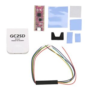 microcontroller board, usb c interface dual core compact plug and play microcontroller module professional for game console (white)