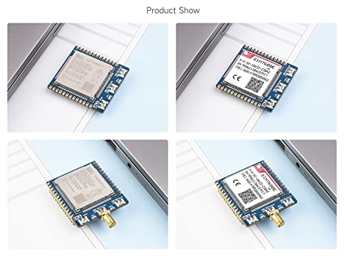 Waveshare SIM7600G-H 4G Communication Module, Compatible with Raspberry Pi 5/4B/3B/Zero/Zero W/Zero 2W/Pico/Pico W/Pico WH, Multi-Band Support, 4G/3G/2G, with GNSS Positioning-Standard Version