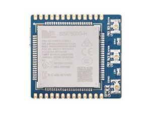 waveshare sim7600g-h 4g communication module, compatible with raspberry pi 5/4b/3b/zero/zero w/zero 2w/pico/pico w/pico wh, multi-band support, 4g/3g/2g, with gnss positioning-standard version