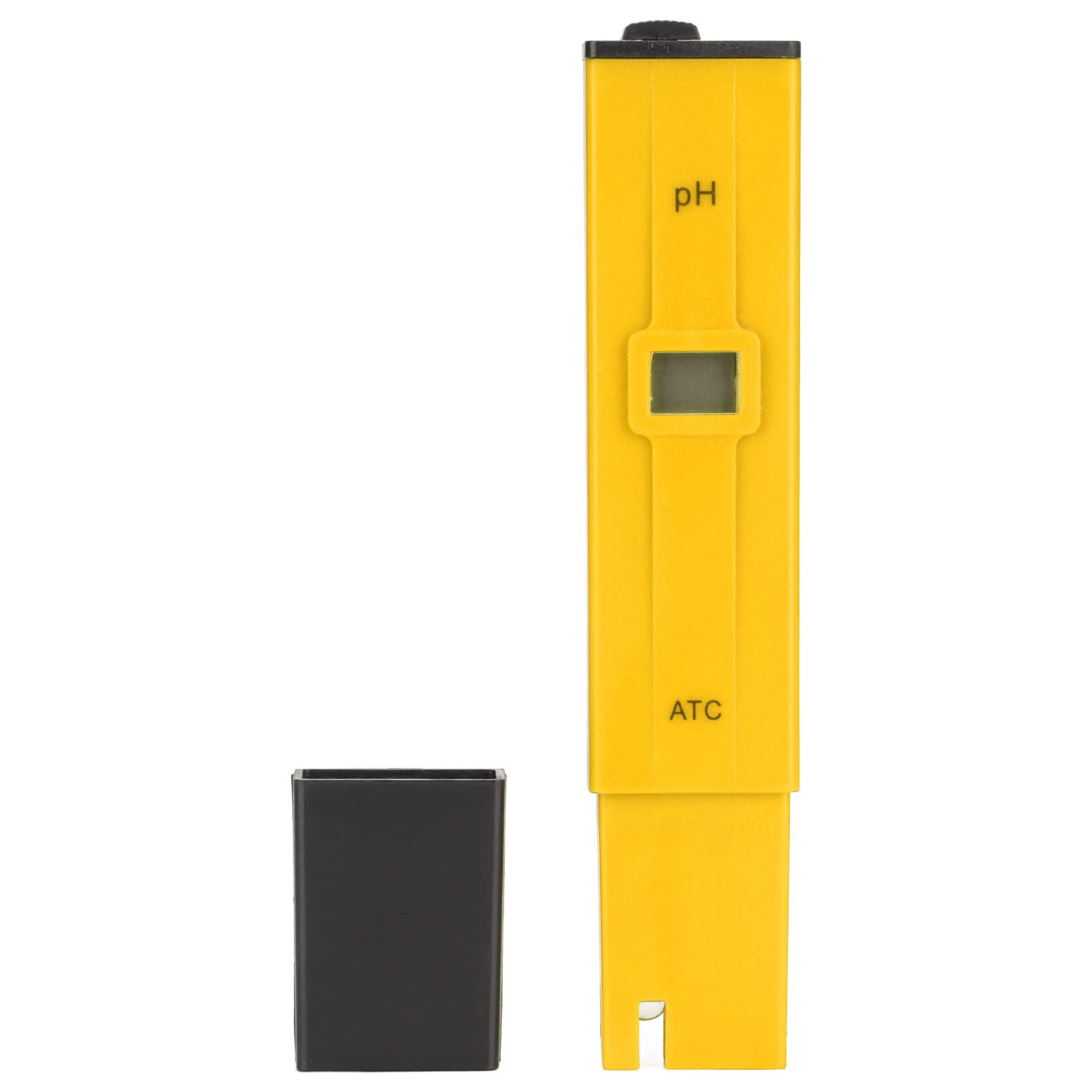 PH Meter, ABS Material PH Pen 0.0-14.0 PH Laboratory Pool Aquarium Range (Yellow Black)