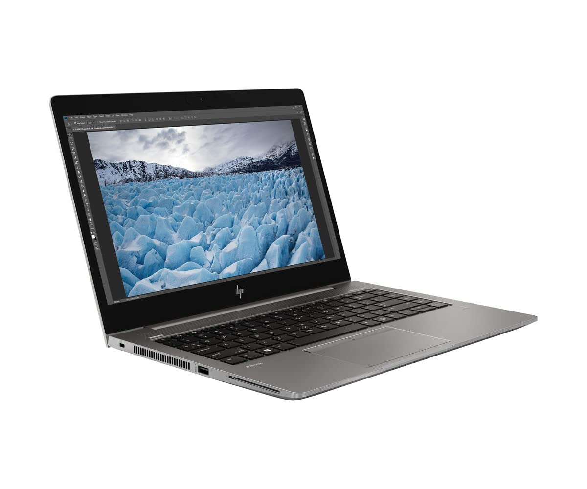 HP ZBook 14U G6 14" FHD, Core i7-8665U 1.9GHz, 32GB RAM, 1TB Solid State Drive, Windows 11 Pro 64Bit, CAM, NO Touch, AMD Radeon Pro WX3200 4GB, (Renewed)