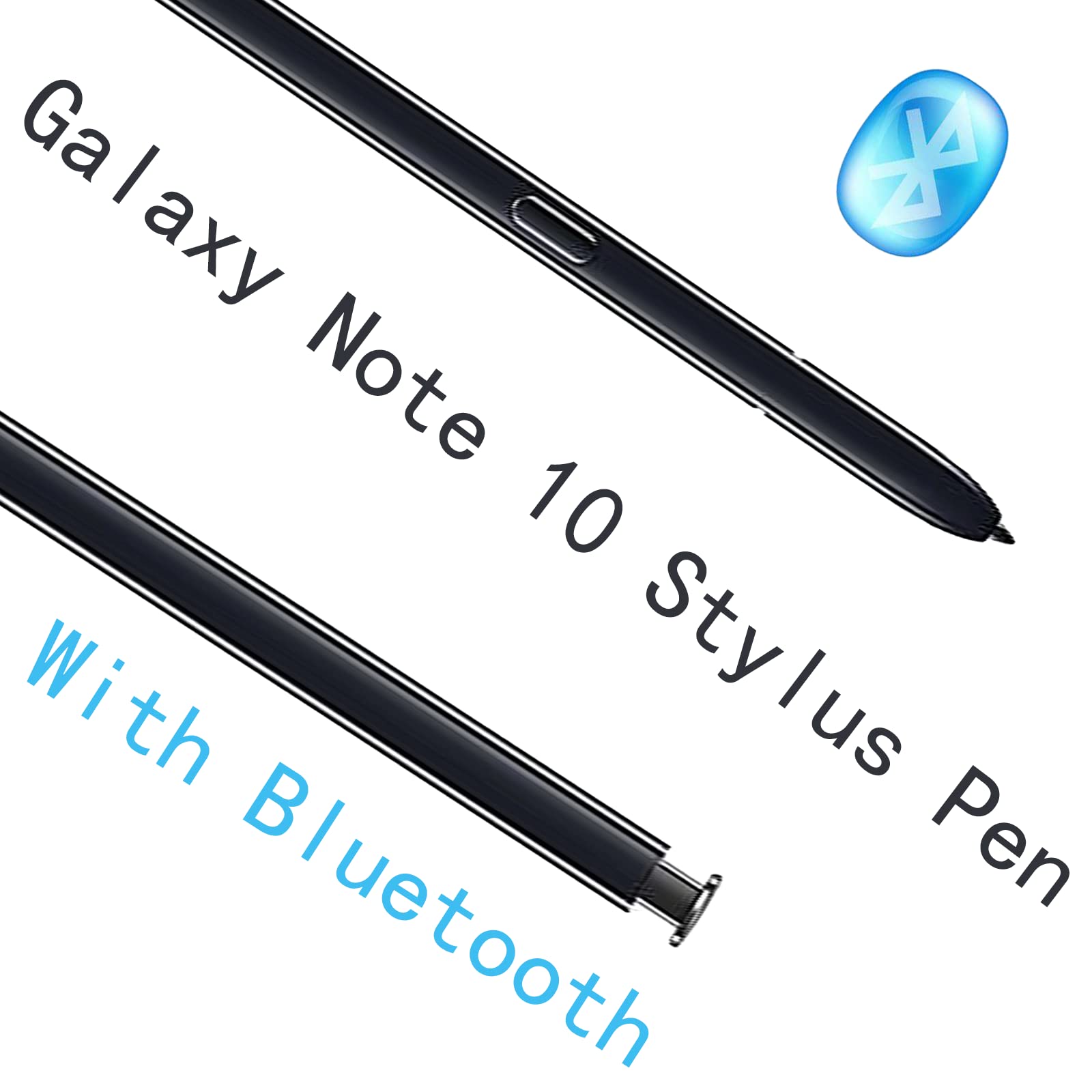 Note 10 S Pen WithBluetooth Replacement Stylus for Samsung Galaxy Note 10,Note 10 Plus 5G Stylus Pen for Galaxy Note 10/Note 10+ 5G All Versions Touch S Pen(Aura Black)