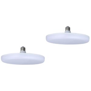 villcase 2 pcs led flying saucer light flush mount ceiling lights modern ceiling lights diy pendant light led ceiling lamp led lanterns led light aluminum alloy white shine e27 single light