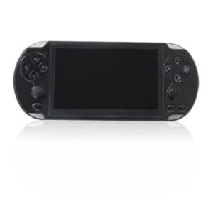 (Black) 5.1'' 8GB Retro Handheld Game Console Portable Video Game Support The AV Television Output