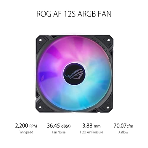 ASUS ROG RYUO III 240 ARGB All-in-one AIO Liquid CPU Cooler 240mm Radiator, Asetek 8th gen Pump Solution, Anime Matrix™ LED Display and ROG AF 12S ARGB Fan.