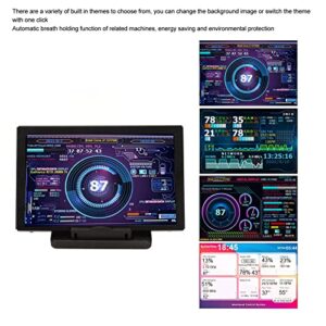 PUSOKEI 5 Inch IPS USB Mini Screen,AIDA64 Computer Temperature Display PC CPU Data Monitor,for Raspberry Pi for Linux for Windows