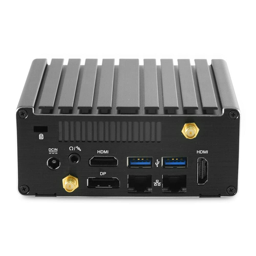 Jetway JBC313U591Z-316R Braswell Celeron N3160 Dual LAN Fanless NUC PC