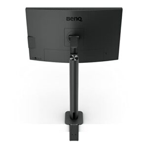 BenQ PD2705UA Ergo Arm Mac-Ready 27" 4K UHD | 99% Rec. 709 & sRGB | IPS | DeltaE ≤3 | ICC Sync | Calibration Report | AQCOLOR | Uniformity | HotKey Puck | DisplayPort | USB-C (65W) | USB Hub