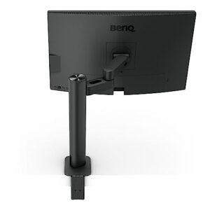 BenQ PD2705UA Ergo Arm Mac-Ready 27" 4K UHD | 99% Rec. 709 & sRGB | IPS | DeltaE ≤3 | ICC Sync | Calibration Report | AQCOLOR | Uniformity | HotKey Puck | DisplayPort | USB-C (65W) | USB Hub