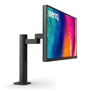 BenQ PD2705UA Ergo Arm Mac-Ready 27" 4K UHD | 99% Rec. 709 & sRGB | IPS | DeltaE ≤3 | ICC Sync | Calibration Report | AQCOLOR | Uniformity | HotKey Puck | DisplayPort | USB-C (65W) | USB Hub