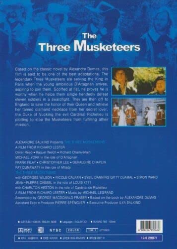 The Three Musketeers (1973) DVD