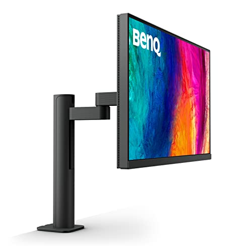 BenQ PD2705UA Ergo Arm Mac-Ready 27" 4K UHD | 99% Rec. 709 & sRGB | IPS | DeltaE ≤3 | ICC Sync | Calibration Report | AQCOLOR | Uniformity | HotKey Puck | DisplayPort | USB-C (65W) | USB Hub