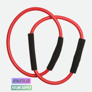 Barre Double Tube - Red Resistance Band - ATHLETX.CO