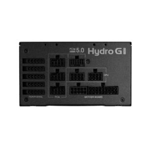 FSP Hydro G PRO 1000W 80 Plus Gold Full Modular ATX 3.0 PCIe Gen 5,W/12VHPWR Cable, Power Supply 10 Years Warranty (HG2-1000,Gen5)