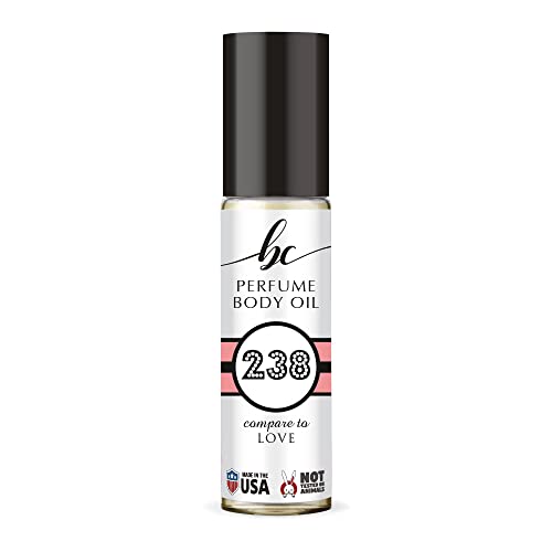 BIOCURA BC Perfume 238 Inspired by Love Don’t Be Shy For Women Replica Fragrance Body Oil Dupes Alcohol-Free Sample Travel Size Concentrated Long Lasting Roll-On 0.3 Fl Oz/10ml