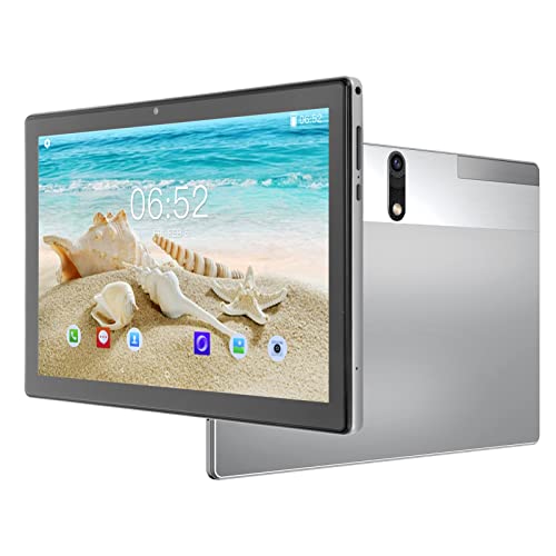 HD Tablet, 10.1in Tablet 6GB 128GB 8MP Front 20MP Rear for Writing for Android8.1 (US Plug)